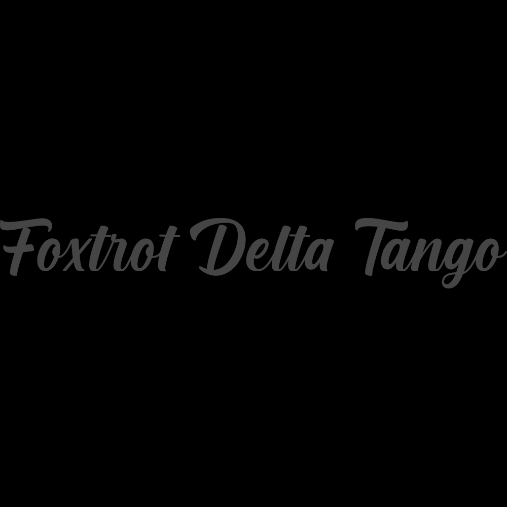 Foxtrot Delta Tango Unisex t-shirt