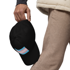 US Flag in Trans Colors Dad hat