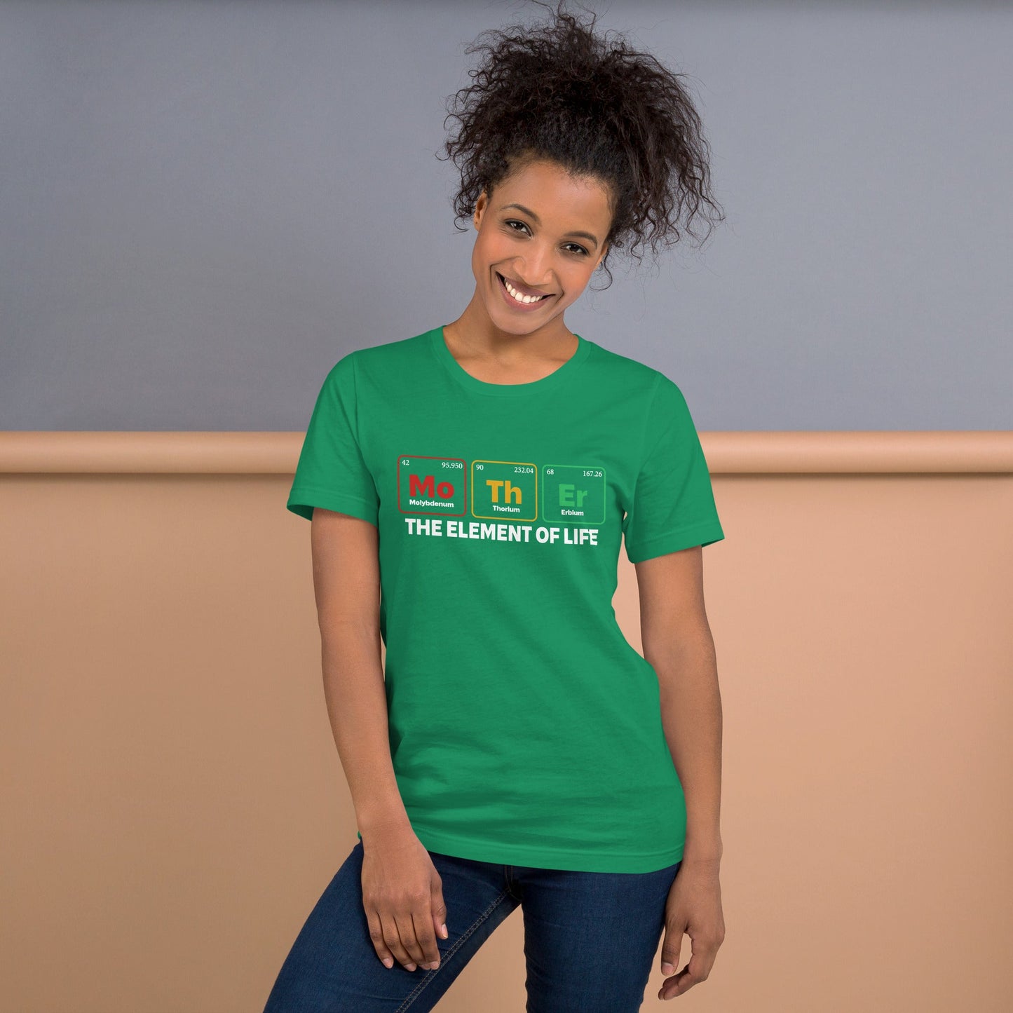 Dark unisex t-shirt with "Mother - the Element of Life" design, comfortable and made of lightweight cotton.