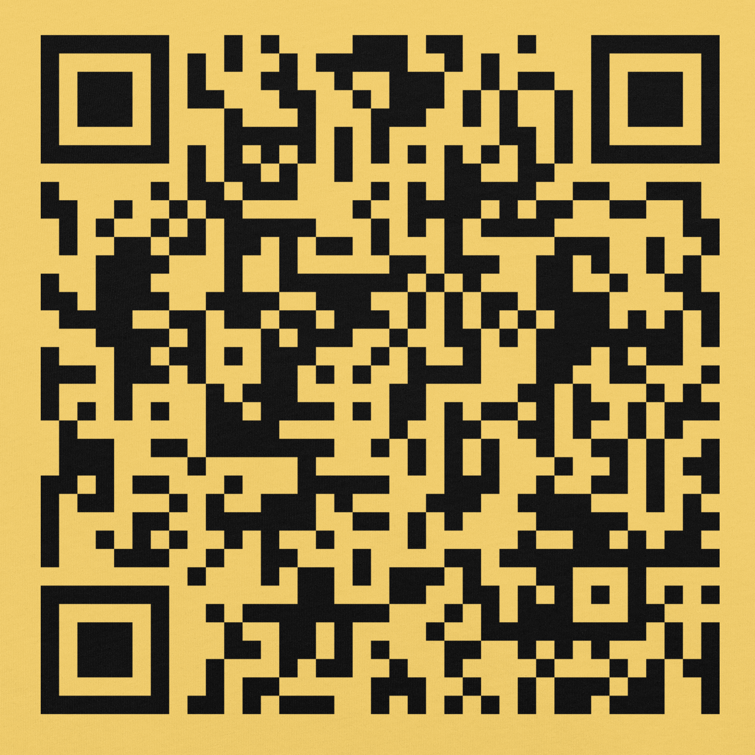 QR Code Surprise Unisex T-shirt with cheeky message and minimalist design.