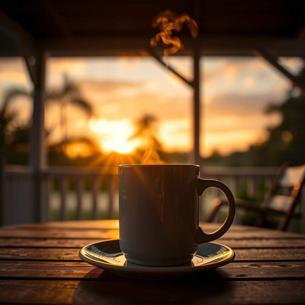 Sipping Serenity: The Magic of Coffee at Sunset