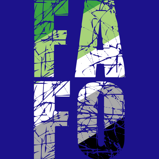 Aromantic FAFO Unisex t-shirt