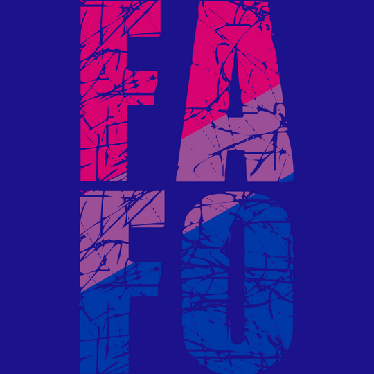 Bisexual FAFO Unisex t-shirt