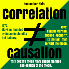 Correlation does not equal causation Magnet
