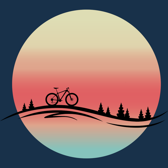 Go Bicycling - Dark colors Unisex t-shirt