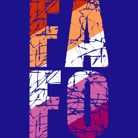 Lesbian FAFO Unisex t-shirt