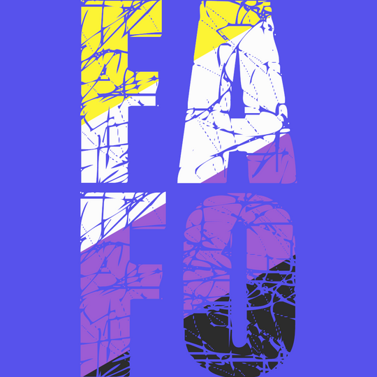 Nonbinary FAFO Unisex t-shirt