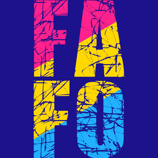 Pansexual FAFO Unisex t-shirt