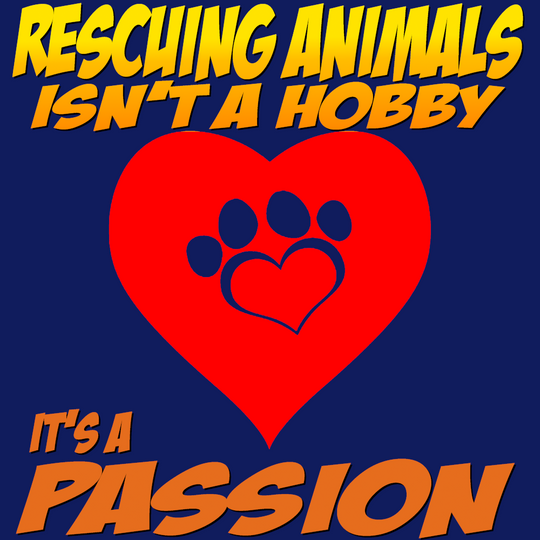 Rescuing Animals Isn't A Hobby, It's A Passion - Eco Tote Bag