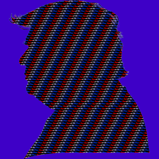 Trump - Impeach Me Please Silhouette Unisex t-shirt