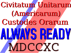 USCG -Semper Paratus  with Latin and English reversed White glossy mug
