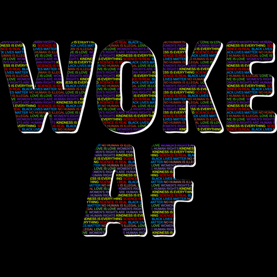 Woke AF Cutout Unisex t-shirt
