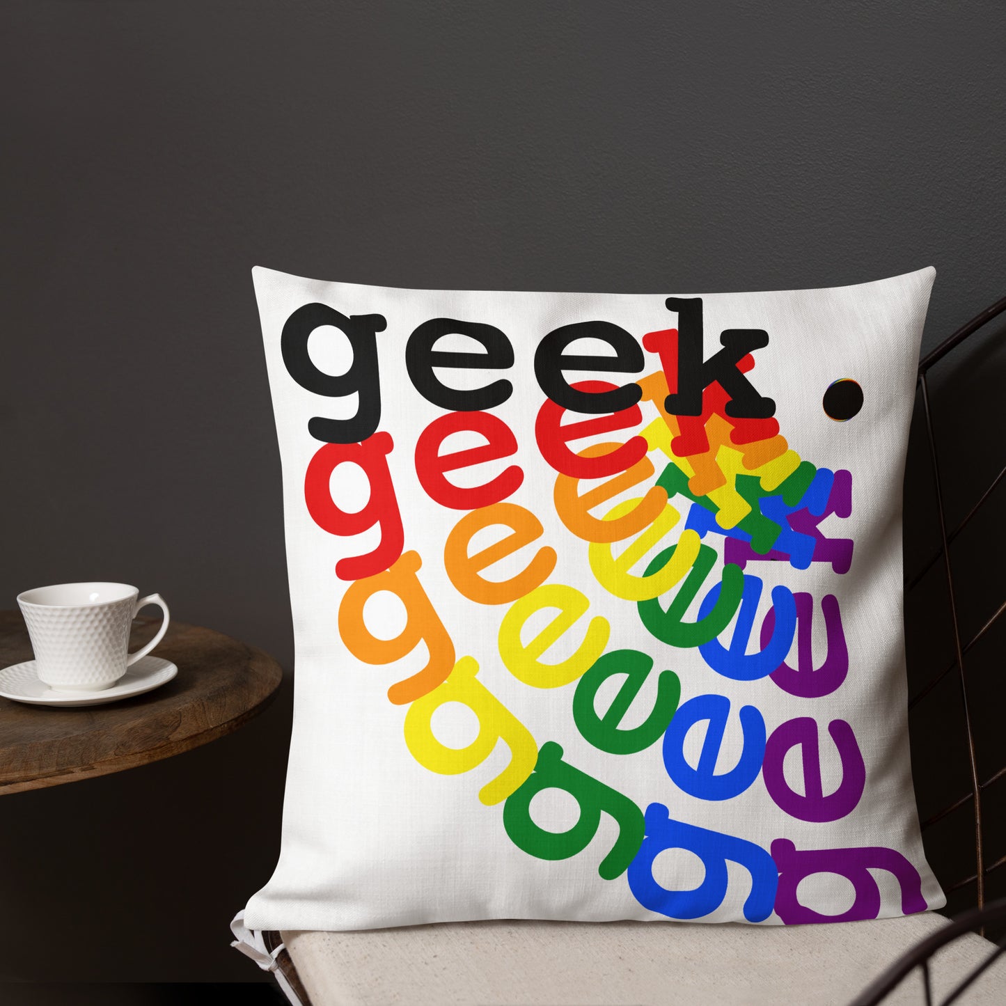 Geek Pride Premium Pillow -Free Shipping to  the US