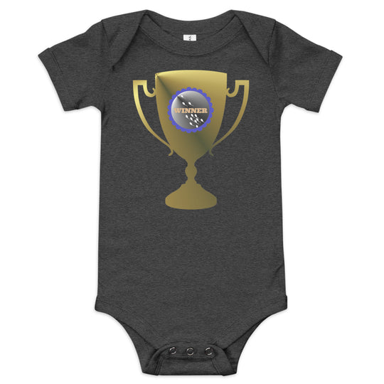 Winner's Trophy Baby short sleeve one piece