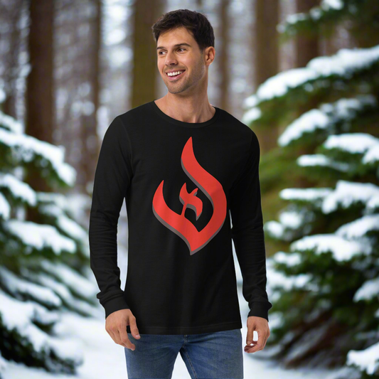 Deist Flame Unisex Long Sleeve Tee