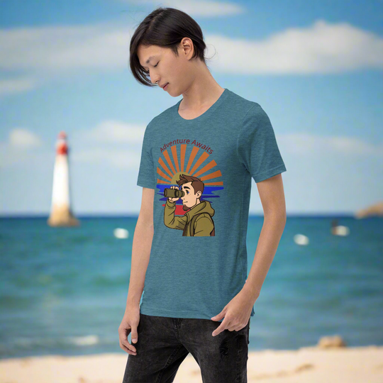 Adventure Awaits Unisex t-shirt