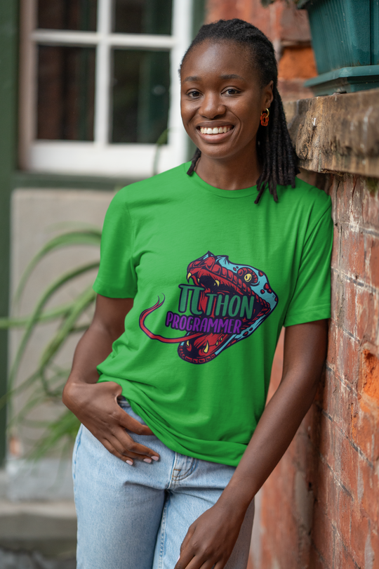 PIthon (Python) Programmer - Light Unisex t-shirt