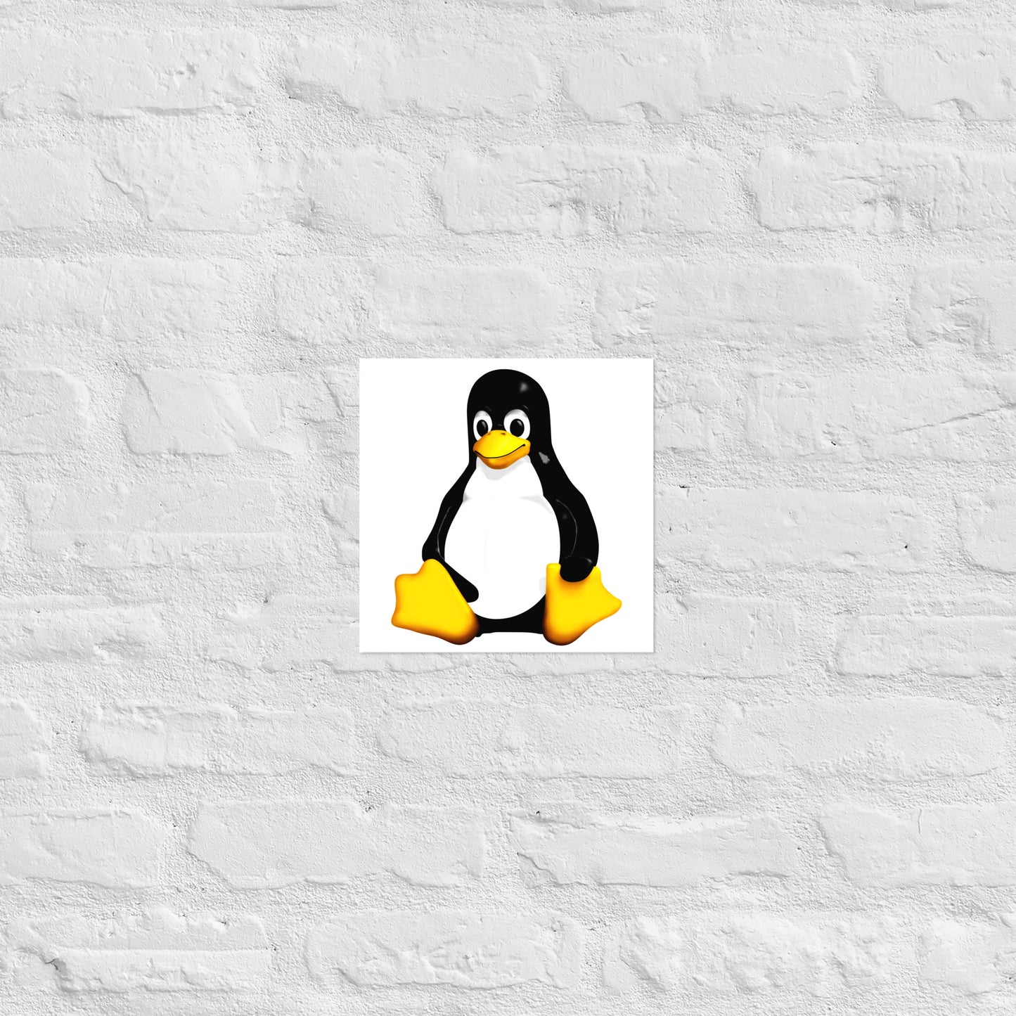 Tux the Linux Mascot Poster