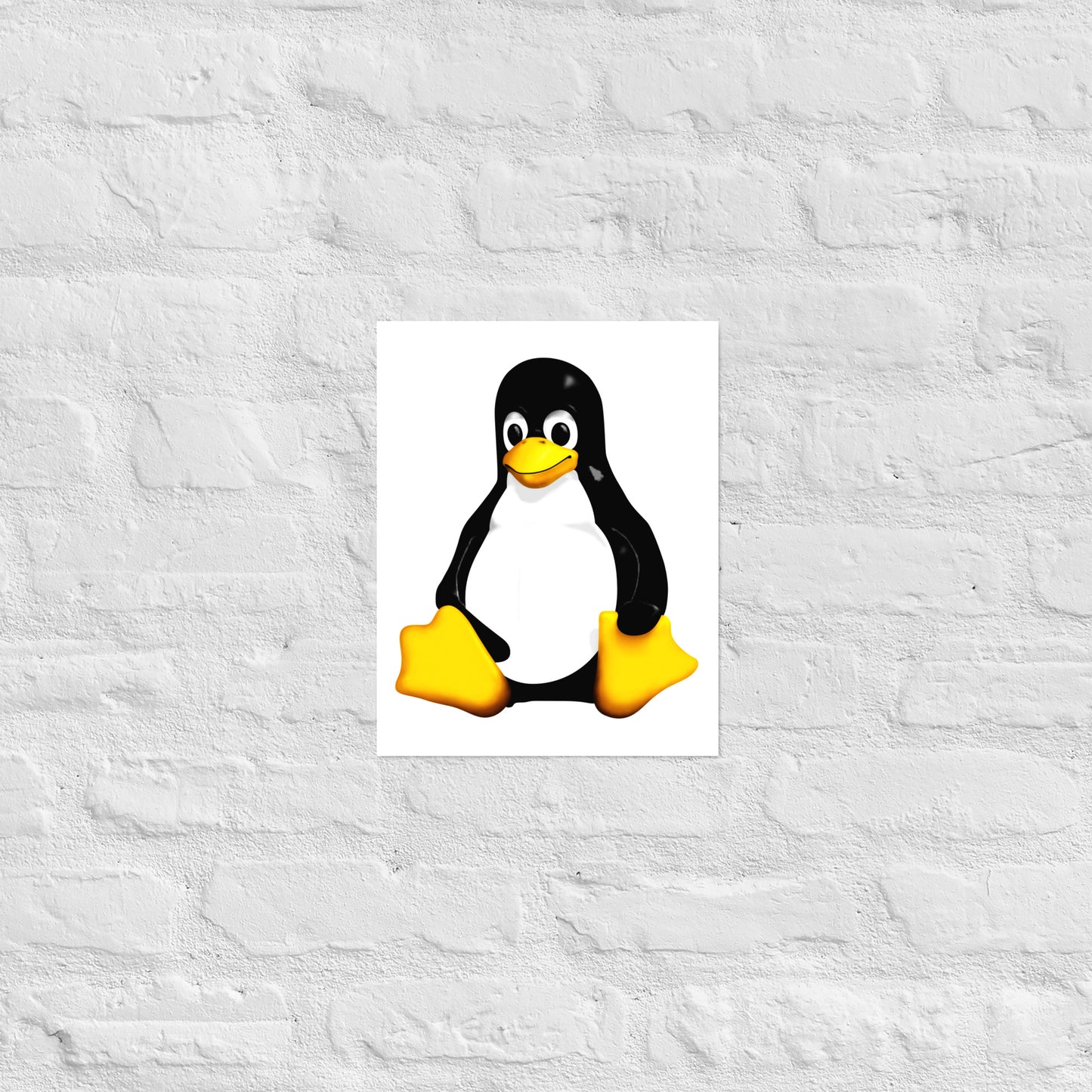 Tux the Linux Mascot Poster