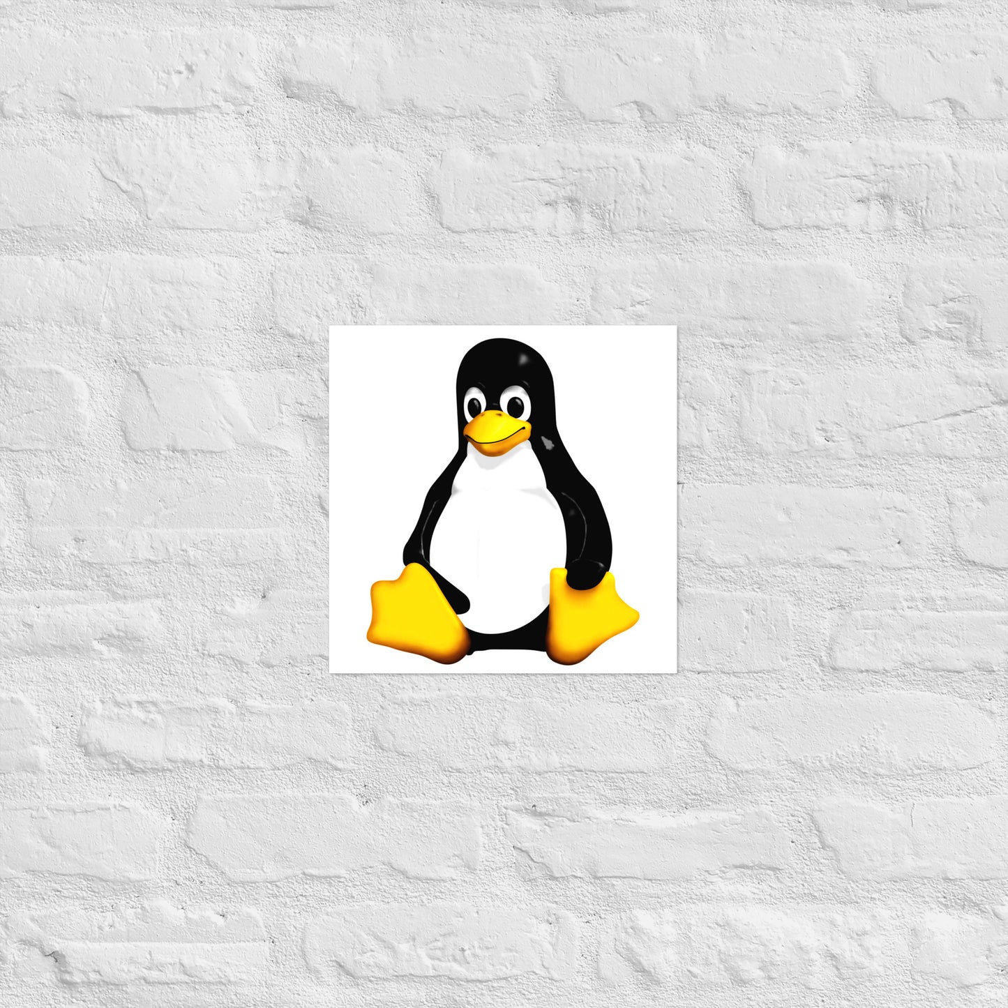 Tux the Linux Mascot Poster