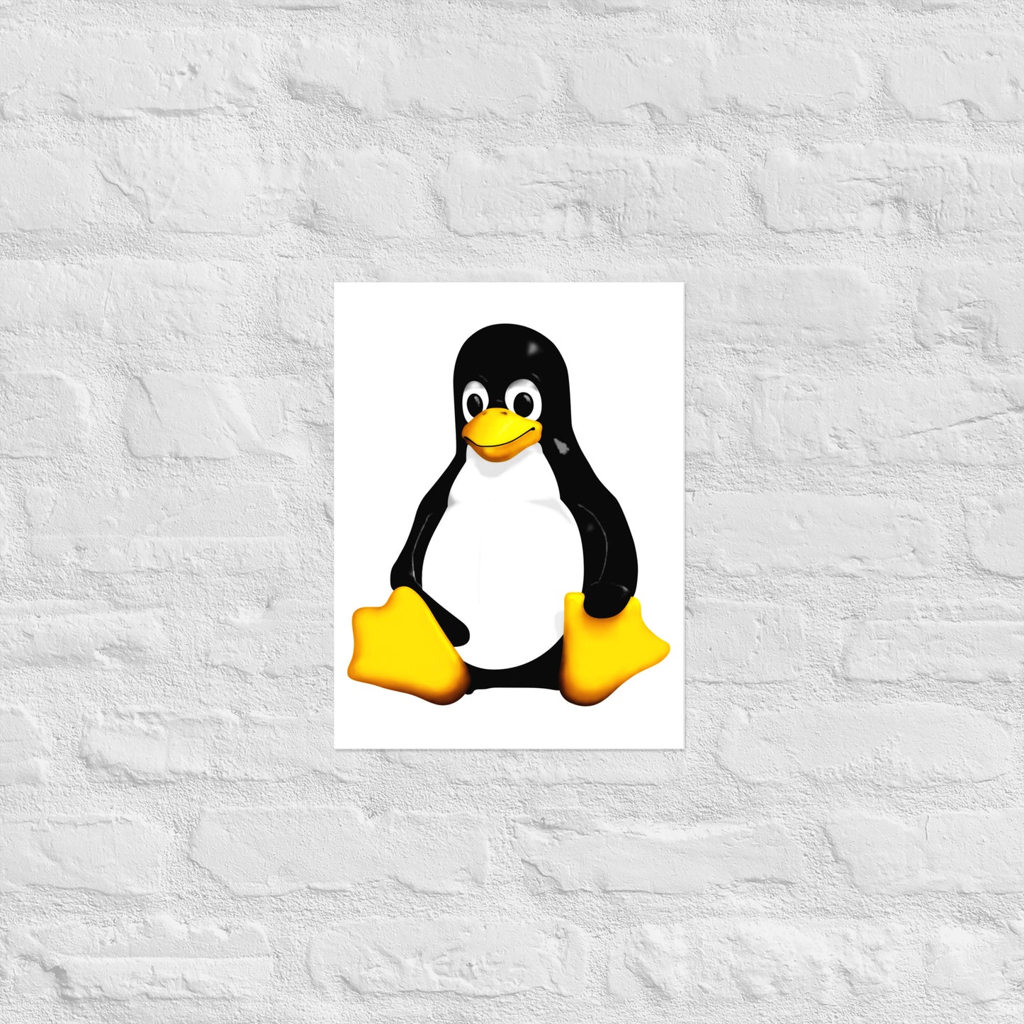 Tux the Linux Mascot Poster