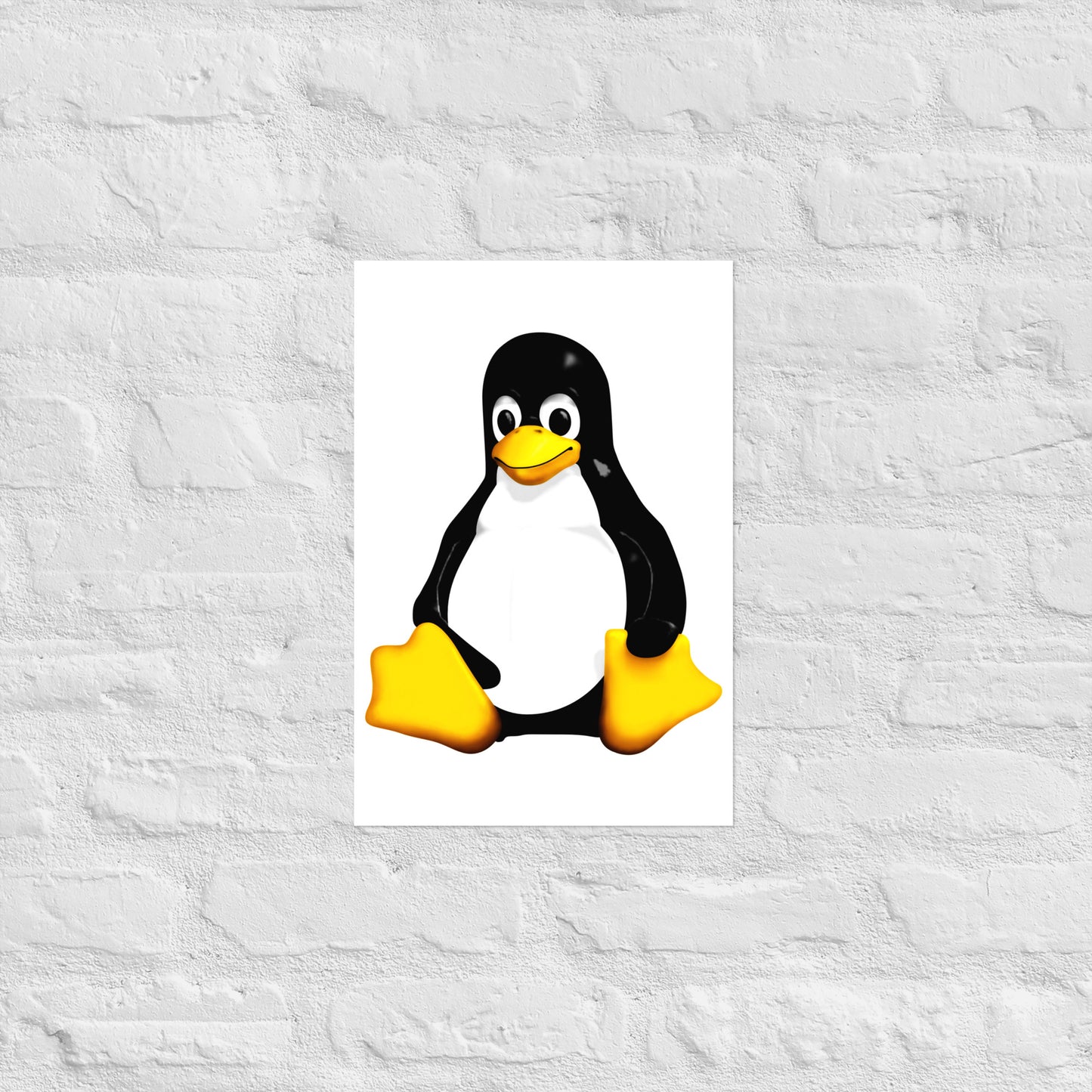 Tux the Linux Mascot Poster