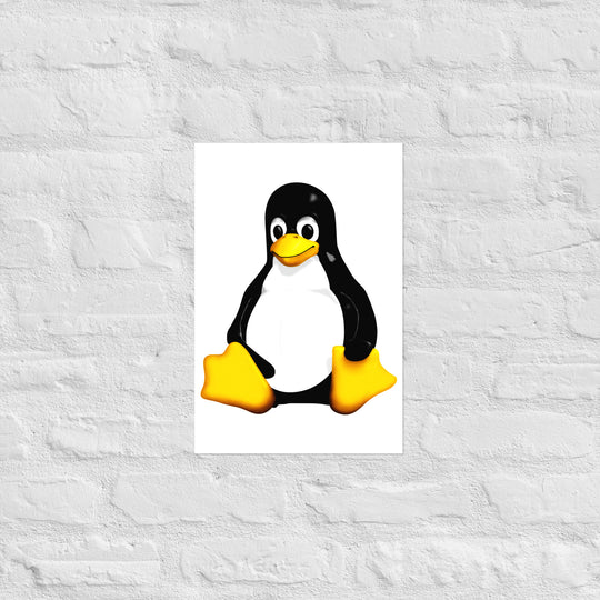 Tux the Linux Mascot Poster