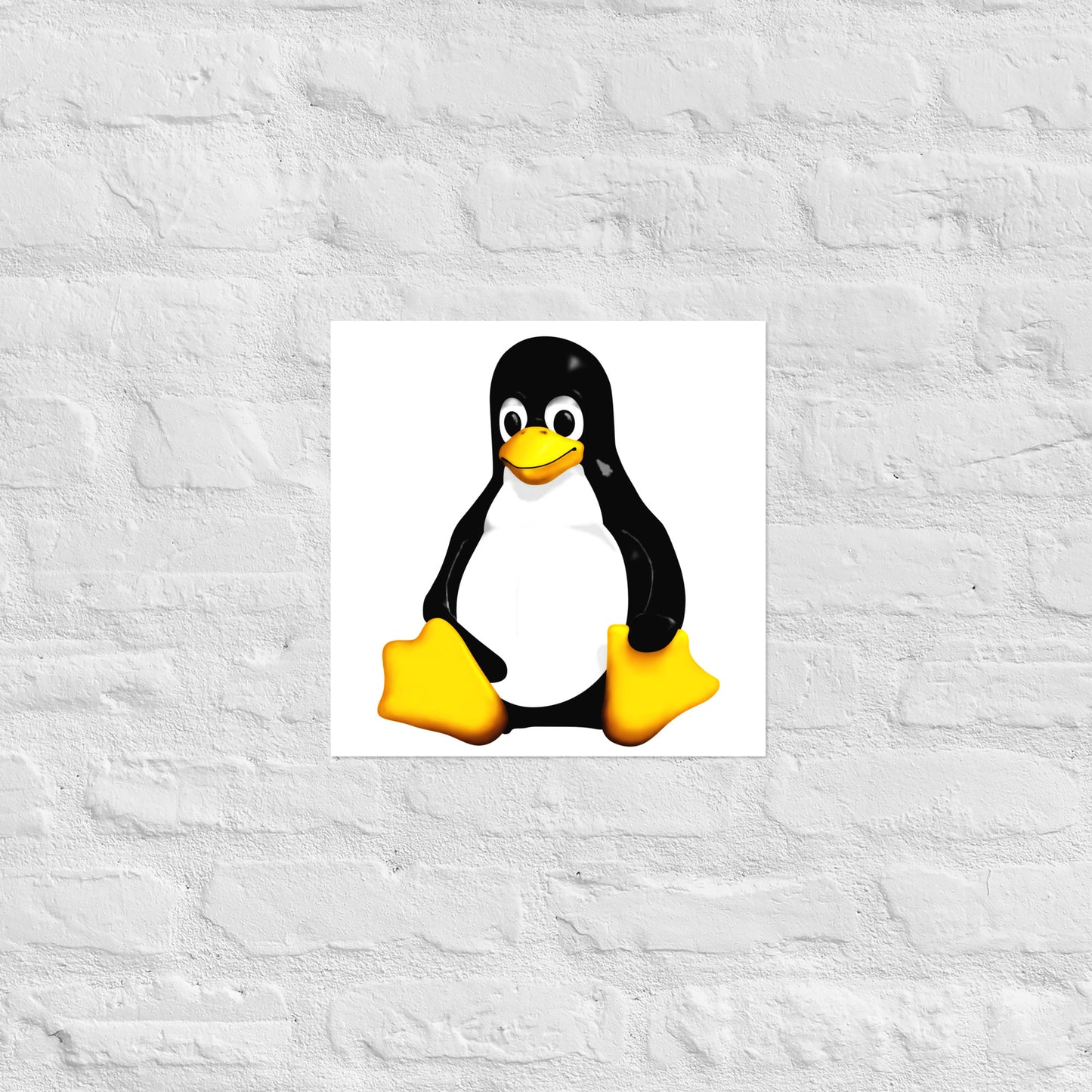 Tux the Linux Mascot Poster