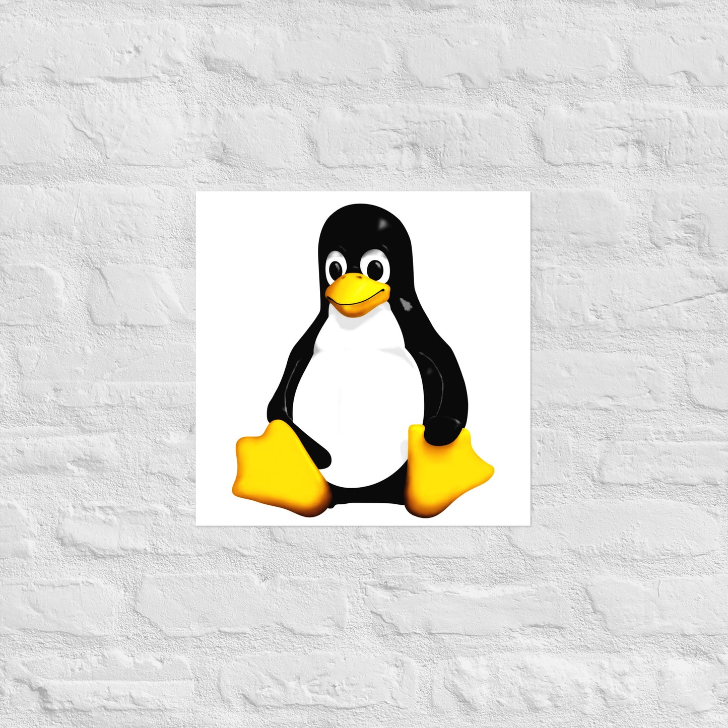 Tux the Linux Mascot Poster