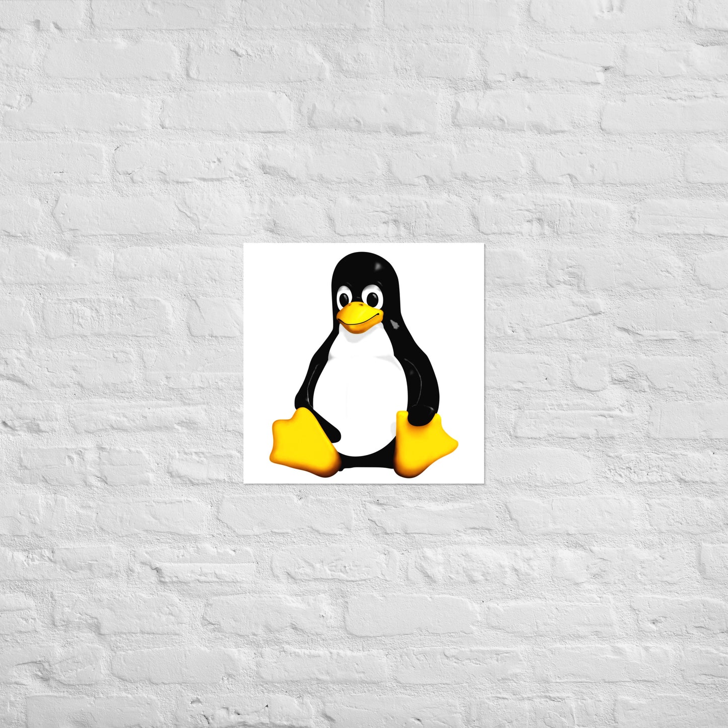 Tux the Linux Mascot Poster