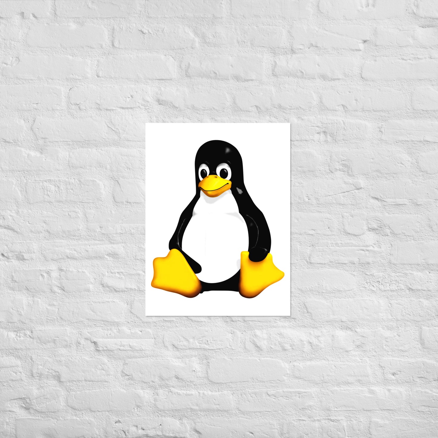 Tux the Linux Mascot Poster