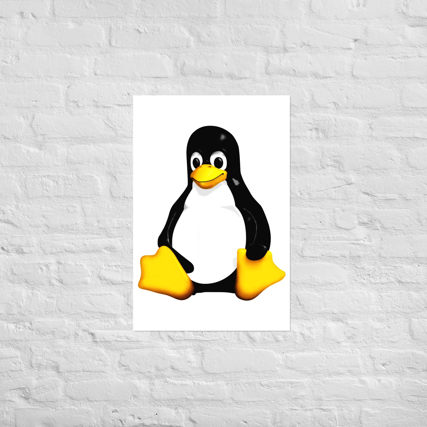 Tux the Linux Mascot Poster