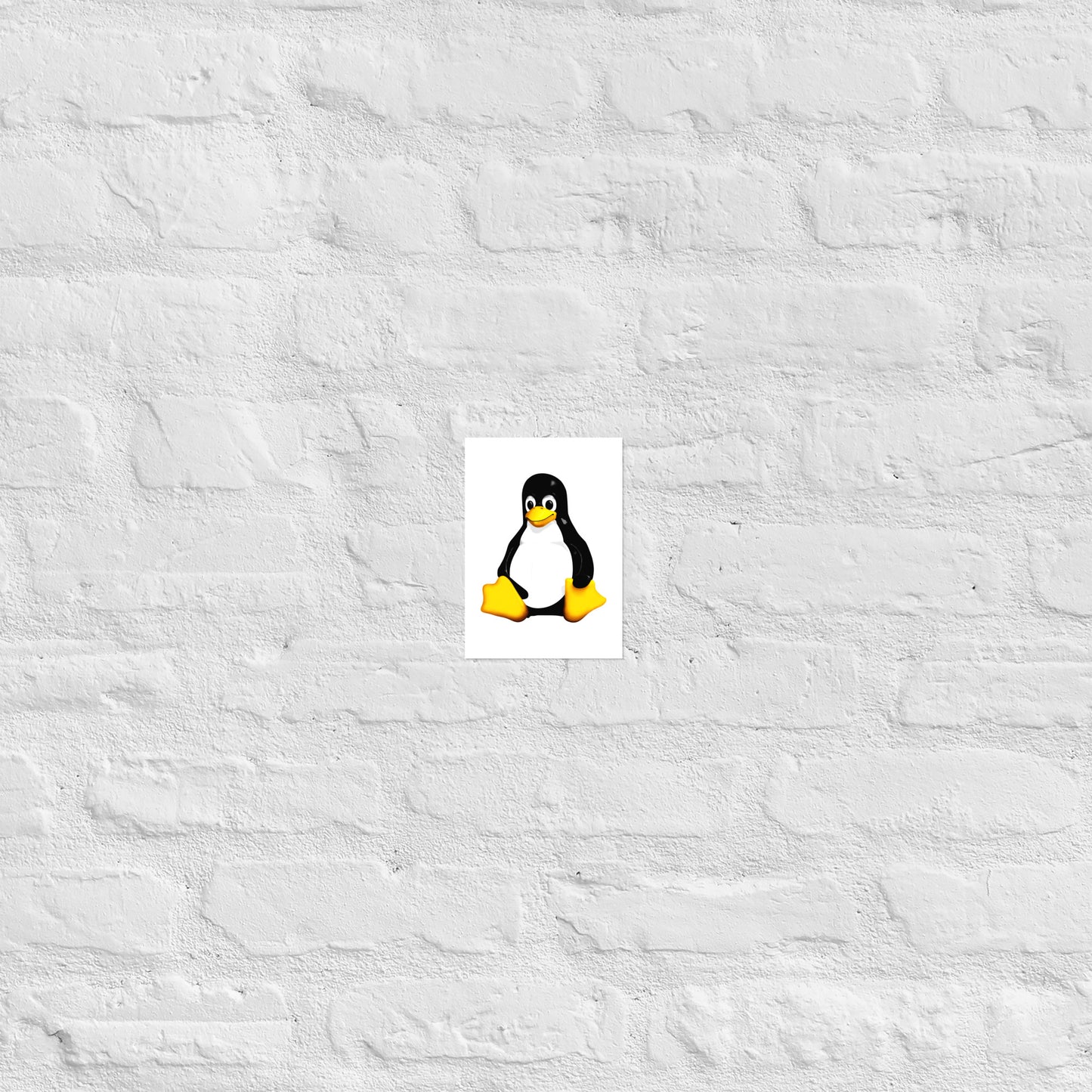 Tux the Linux Mascot Poster