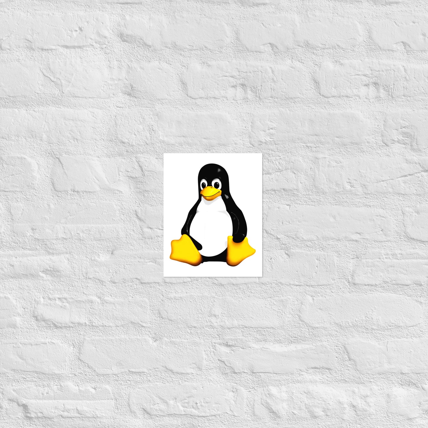 Tux the Linux Mascot Poster