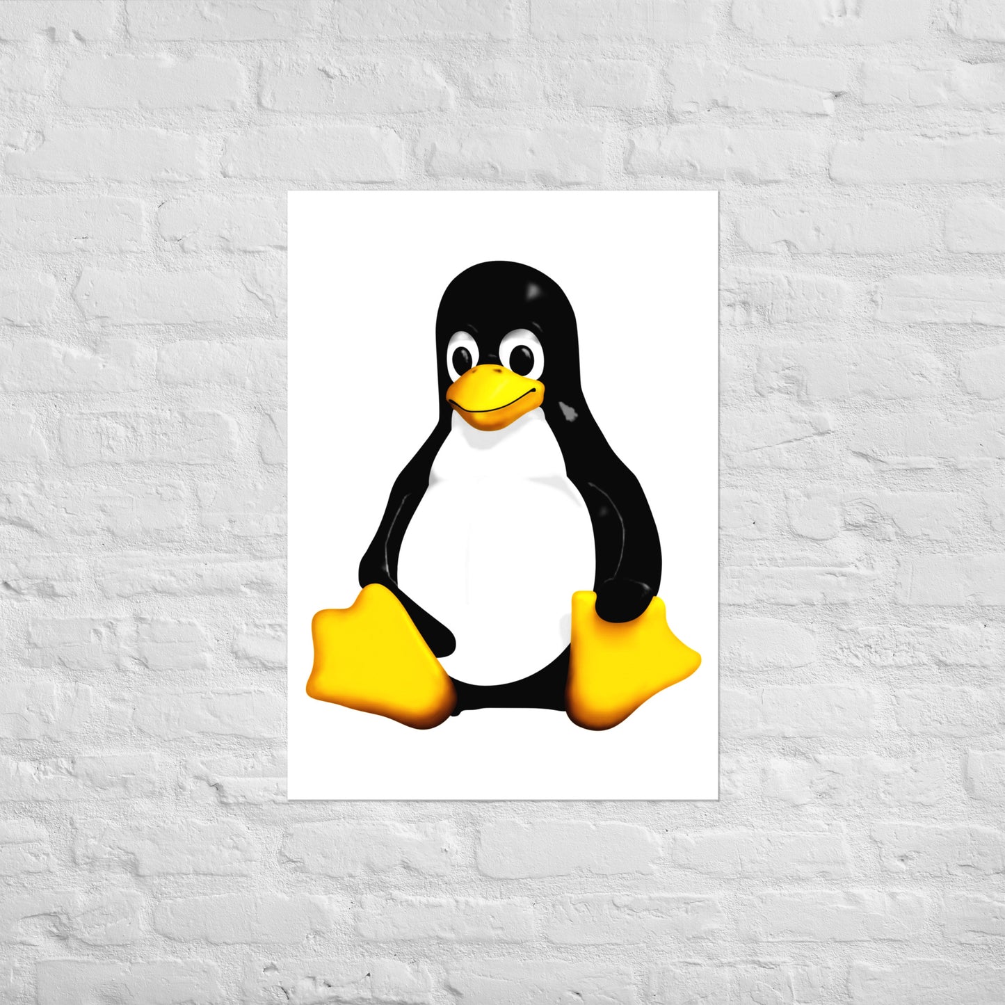 Tux the Linux Mascot Poster