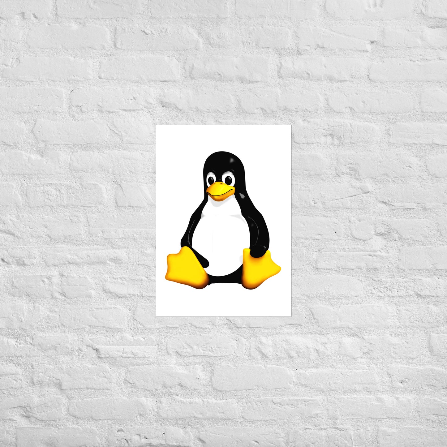 Tux the Linux Mascot Poster