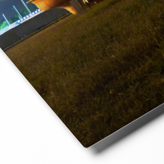 Liferafts on a Cloudy Novenber Night Metal prints