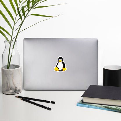 Tux the Linux Mascot Bubble-free stickers