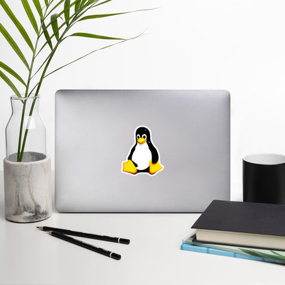 Tux the Linux Mascot Bubble-free stickers