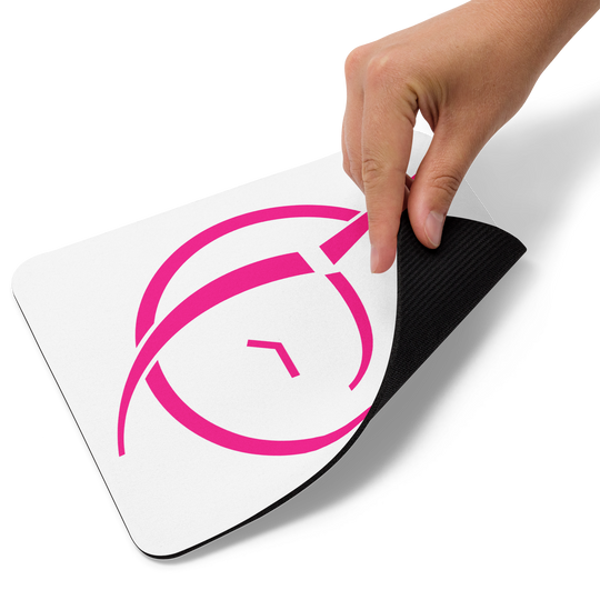 Invisible Pink Unicorn Mouse pad