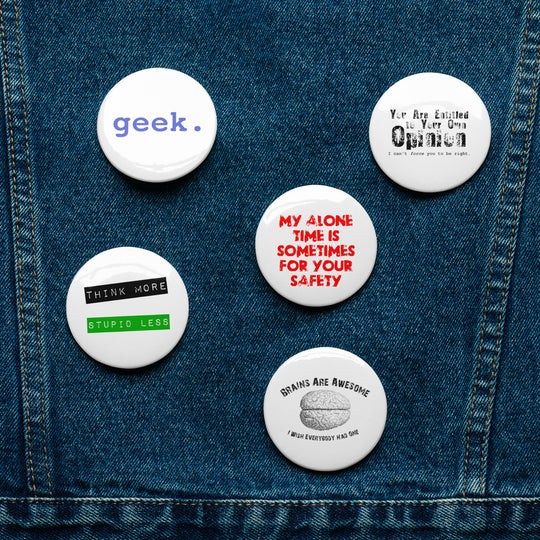 Humor 001 Set of pin buttons