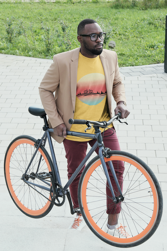 Go Bicycling - Light colors Unisex t-shirt