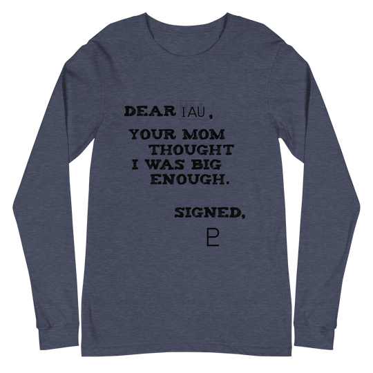 Pluto's Petition Unisex Long Sleeve Tee