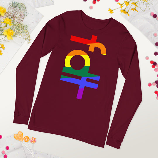 fdt - pride colors Unisex Long Sleeve Tee