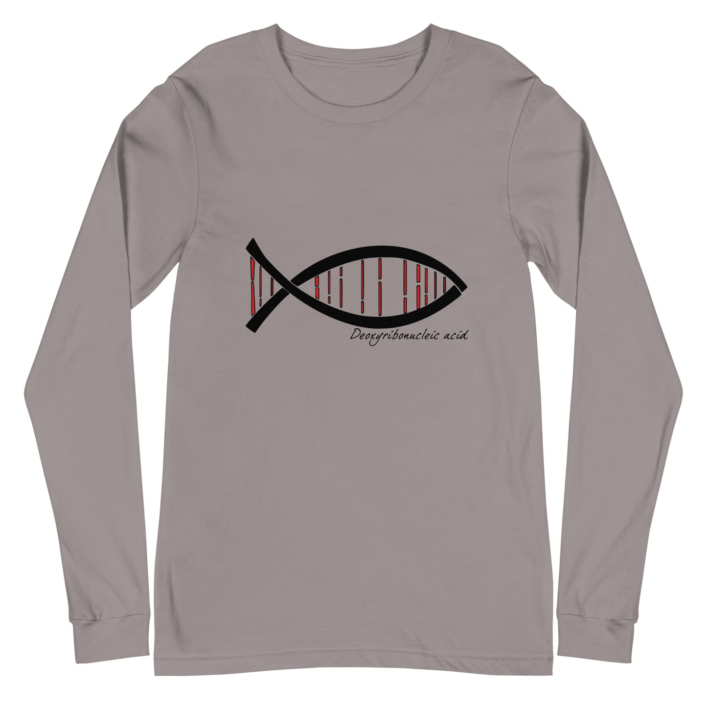 Science DNA Fish Unisex Long Sleeve Tee