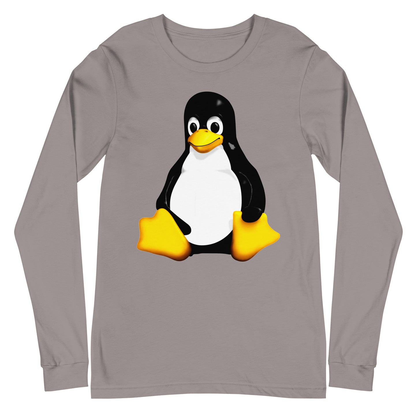 Tux the Linux Mascot Unisex Long Sleeve Tee