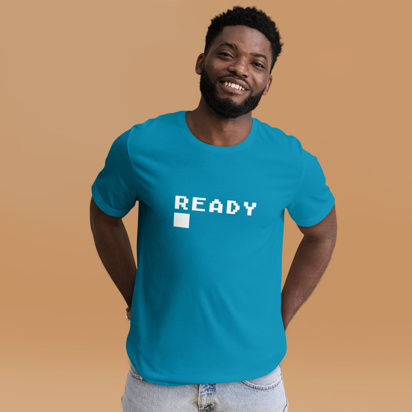 Atari 8-bit 'Ready' prompt Unisex t-shirt