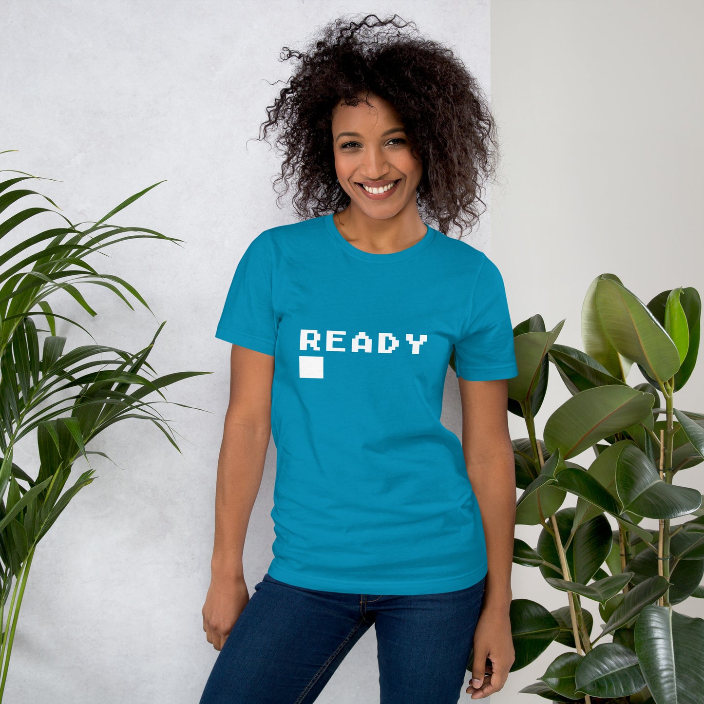 Atari 8-bit 'Ready' prompt Unisex t-shirt