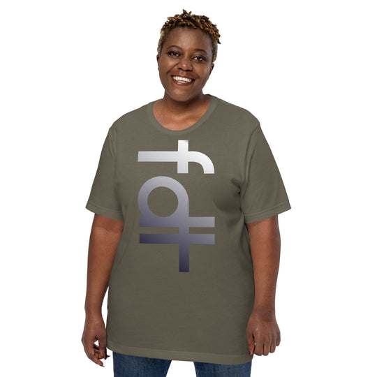 Unisex t-shirt with "FDT portrait" design, soft and lightweight fit.