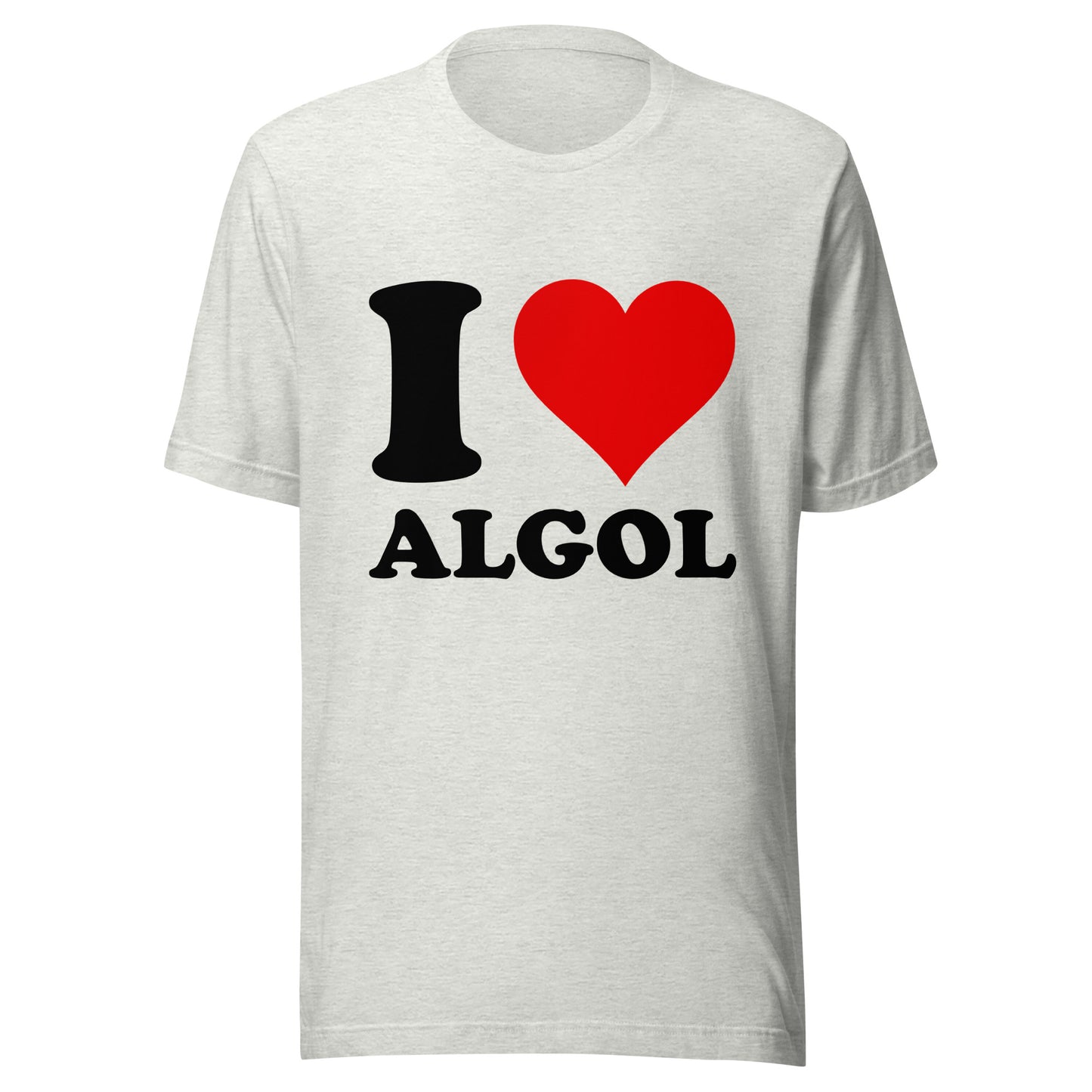 I Heart ALGOL Unisex t-shirt